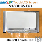 13.3“ On-Cell Touch, I²C Brand New 1920*1080 Laptop LCD Screen Module EDP 40Pins N133HCN-E51