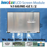 120Hz 16.0“ No Touch 800:1 Innolux New 1920*1200 Laptop LCD Screen Module EDP 40 pins N160JME-GE1/2