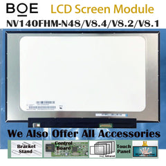 14.0“ No Touch New 1920*1080  Laptop LCD Screen Module EDP 30Pins NV140FHM-N48/V8.1/V8.2/V8.4