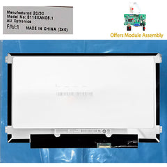 B116XAN06.1, 1366*768, 11.6" LCD Screen