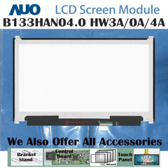 13.3“ 16:9 No Touch Brand New AUO 1920*1080 Laptop LCD Screen Module 800:1 EDP 30Pins B133HAN04.0 HW4A/0A/3A