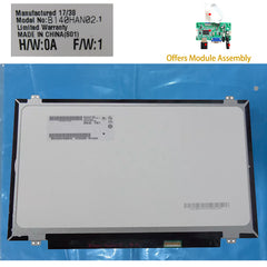 B140HAN02.1, 1920 x 1080, 14.0" LCD Screen