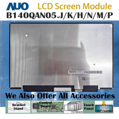 16:10 14.0“ No Touch New 2240*1400  Laptop LCD Screen Module EDP 40Pins B140QAN05.J/K/H/N/M/P