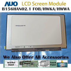 15.6" No Touch New 1920 x 1080 Laptop LCD Screen Module EDP 30 Pins B156HAN02.1 FOB/HWKA/HWWA