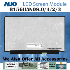 15.6" No Touch New 1920 x 1080 AUO Laptop LCD Screen Module EDP 40 Pins B156HAN08.0/2/3/4