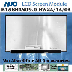 15.6" No Touch New 1920 x 1080 Laptop LCD Screen Module EDP 30 Pins B156HAN09.0 HW0A/1A/2A