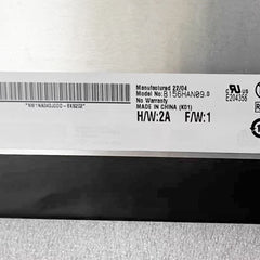 15.6" No Touch New 1920 x 1080 Laptop LCD Screen Module EDP 30 Pins B156HAN09.0 HW0A/1A/2A