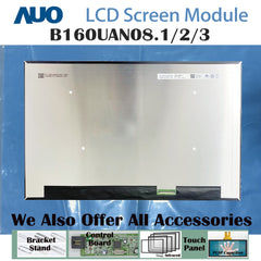 16.0“ 144HZ No Touch 1000:1 AUO New 1920*1200 Laptop LCD Screen Module EDP 40 pins B160UAN08.1/2/3