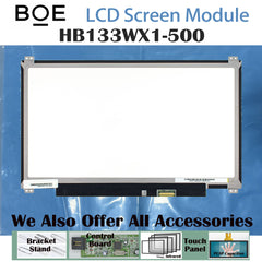 13.3“ 16:9 No Touch Brand New BOE 1366*768 Laptop LCD Screen Module EDP 30Pins HB133WX1-500
