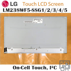 23.8“ No Touch New 1920*1080  Laptop LCD Screen Module EDP 30Pins WLED 95% SRGB 480g 10pcs/carton LM238WF5-SSG1/2/3/4/5