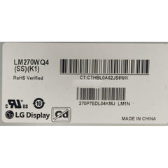 27.0“ 100hz No Touch Brand New 2560*1440 Laptop LCD Screen Module EDP 30Pins LM270WQ4-SSH1/K1/G1