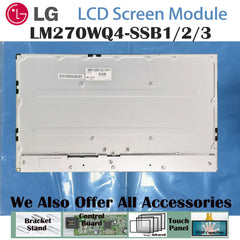 27.0“ No Touch Brand New 2560*1440 Laptop LCD Screen Module EDP 30Pins LM270WQ4-SSB1/2/3