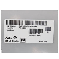 27.0“ No Touch Brand New 2560*1440 Laptop LCD Screen Module EDP 30Pins LM270WQ4-SSC1/2/4