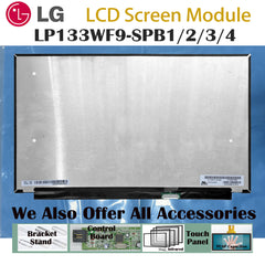 13.3“ No Touch Brand New 1920*1080 Laptop LCD Screen Module EDP 30Pins LP133WF9-SPB1/2/3/4