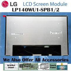 14.0“ No Touch 16:10 New 1920*1200 Laptop LCD Screen Module 1000:1  EDP 30Pins LP140WU1-SPB1/SPB2