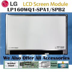 16.0“ 16:10 No Touch Brand New 2560*1600 Laptop LCD Screen Module EDP 40Pins LP160WQ1-SPA1/SPB2