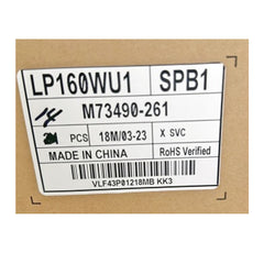 16.0“ No Touch New 1920*1200 Laptop LG LCD Screen Module EDP 30 pins LP160WU1-SPD1/H1/B1