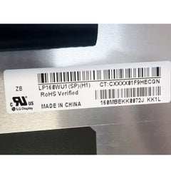 16.0“ No Touch New 1920*1200 Laptop LG LCD Screen Module EDP 30 pins LP160WU1-SPD1/H1/B1