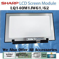 14.0“ No Touch 16:9 New 1920*1080 Laptop LCD Screen Module 1000:1  EDP 30Pins 14.0“ No Touch 16:9 New 1920*1080 Laptop LCD Screen Module 1000:1  EDP 30Pins LQ140M1JW62/61