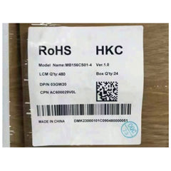 15.6" No Touch New 1920 x 1080 HKC Laptop LCD Screen Module EDP 30 Pins MB156CS01-4