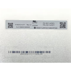 14.0“ No Touch 16:10 Innolux New 2240*1400 Laptop LCD Screen Module 1000:1  EDP 40Pins N140ACA-GT1/GE1