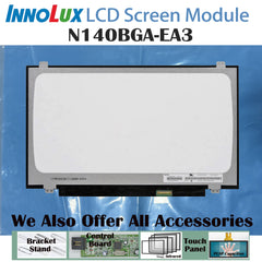 14.0“ No Touch 16:9 Innolux New 1366*768 Laptop LCD Screen Module 500:1  EDP 30Pins N140BGA-EA3
