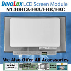 14.0“ No Touch 16:9 Innolux New 1920*1080 Laptop LCD Screen Module 800:1  EDP 30Pins N140HCA-EBB/EBA/EBC