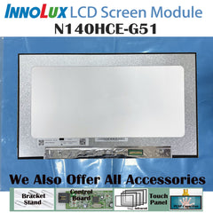 14.0“ No Touch 16:9 Innolux New 1920*1080 Laptop LCD Screen Module 1500:1  EDP 30Pins N140HCE-G51