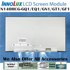 14.0“ No Touch 16:9 Innolux New 1920*1080 Laptop LCD Screen Module 1500:1  EDP 30Pins N140HCG-GE1/EQ1/GN1/GT1/GF1