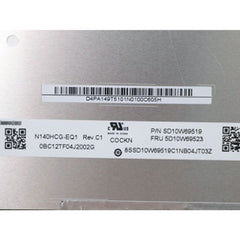 14.0“ No Touch 16:9 Innolux New 1920*1080 Laptop LCD Screen Module 1500:1  EDP 30Pins N140HCG-GE1/EQ1/GN1/GT1/GF1