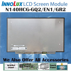 14.0“ No Touch 16:9 Innolux New 1920*1080 Laptop LCD Screen Module 800:1  EDP 30Pins N140HCG-GQ2/EN1/GR2