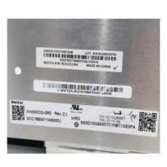 14.0“ No Touch 16:9 Innolux New 1920*1080 Laptop LCD Screen Module 800:1  EDP 30Pins N140HCG-GQ2/EN1/GR2