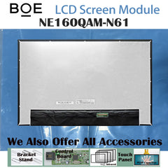 16.0“ 60HZ No Touch 1500:1 BOE New 3840*2400 Laptop LCD Screen Module EDP 40 pins NE160QAM-N61