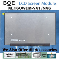16.0“ No Touch New 1920*1200 Laptop BOE LCD Screen Module EDP 40 pins NE160WUM-NX1/NX6