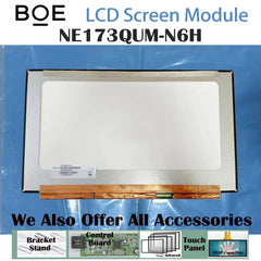 17.3“ No Touch 1200:1 BOE Brand New 3840*2160 Laptop LCD Screen Module 16:9 EDP 40Pins NE173QUM-N6H