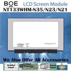 13.3“ 16:9 No Touch Brand New BOE 1366*768 Laptop LCD Screen Module 500:1 EDP 30Pins NT133WHM-N23/N21/N35