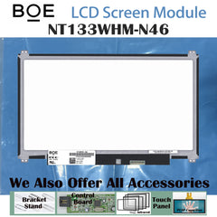 13.3“ 16:9 No Touch Brand New BOE 1366*768 Laptop LCD Screen Module 500:1 EDP 30Pins NT133WHM-N46