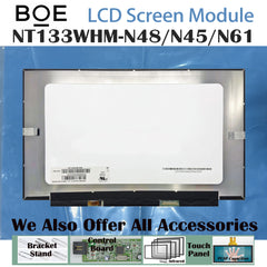 13.3“ 16:9 No Touch Brand New BOE 1366*768 Laptop LCD Screen Module 500:1 EDP 30Pins NT133WHM-N48/N65/N45
