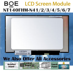 14.0“ No Touch New 1920*1080  Laptop LCD Screen Module 500:1  EDP 30Pins NT140FHM-N41/2/3/4/5/6/7