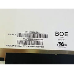 14.0“ On-Cell Touch, I²C 16:9 BOE New 1366*768 Laptop LCD Screen Module 500:1  EDP 30Pins NT140WHM-T00/1/2/3/4/5