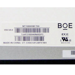 15.6“ On-Cell Touch, I²C 16:9 Brand New BOE 1366*768 Laptop LCD Screen Module 500:1 EDP 40Pins NT156WHM-T04