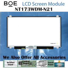 17.3“ No Touch Brand 300:1 New 1660*900 Laptop LCD Screen Module EDP 30Pins NT173WDM-N21