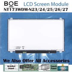 17.3“ No Touch Brand 500:1 New 1660*900 Laptop LCD Screen Module EDP 30Pins NT173WDM-N23/24/25/26/27