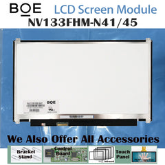 13.3“ 16:9 No Touch Brand New BOE 1920*1080 Laptop LCD Screen Module EDP 30Pins NV133FHM-N41/45