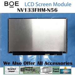 13.3“ 16:9 No Touch Brand New BOE 1920*1080 Laptop LCD Screen Module 800:1 EDP 30Pins NV133FHM-N56