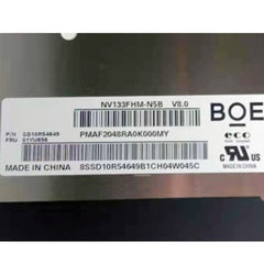 13.3“ 16:9 No Touch Brand New BOE 1920*1080 Laptop LCD Screen Module 800:1 EDP 30Pins NV133FHM-N5B/N57
