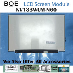 13.3“ 16:9 No Touch Brand New BOE 1920*1080 Laptop LCD Screen Module 800:1 EDP 30Pins NV133WUM-N60