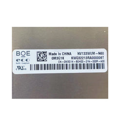 13.3“ 16:9 No Touch Brand New BOE 1920*1080 Laptop LCD Screen Module 800:1 EDP 30Pins NV133WUM-N60