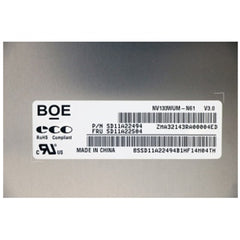 13.3“ 16:9 No Touch Brand New BOE 1920*1080 Laptop LCD Screen Module 1000:1 EDP 30Pins NV133WUM-N61/N63