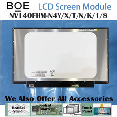 14.0“ No Touch 16:9 BOE New 1920*1080 Laptop LCD Screen Module 800:1  EDP 30Pins NV140FHM-N4Y/X/T/N/K/1/8